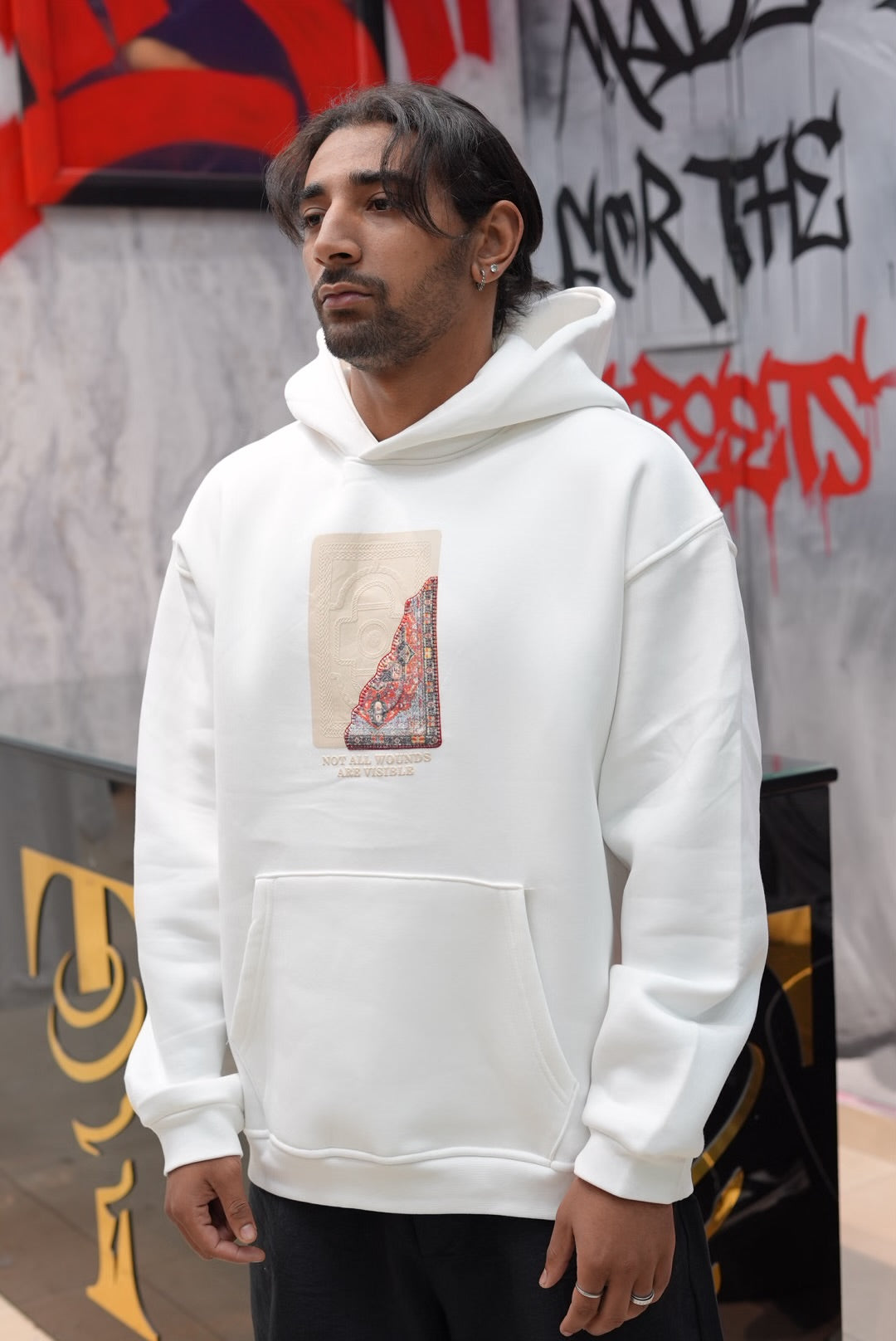 HOODIES SW WHITE 4959