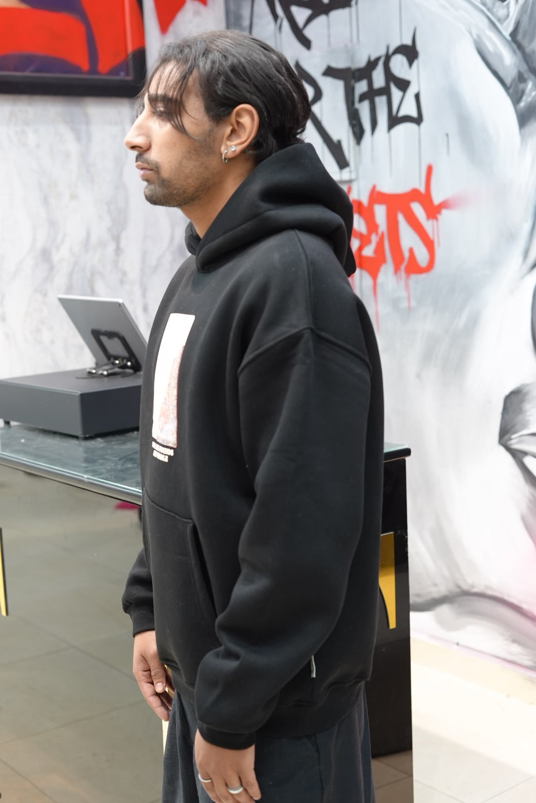 HOODIES SW BLACK 4959