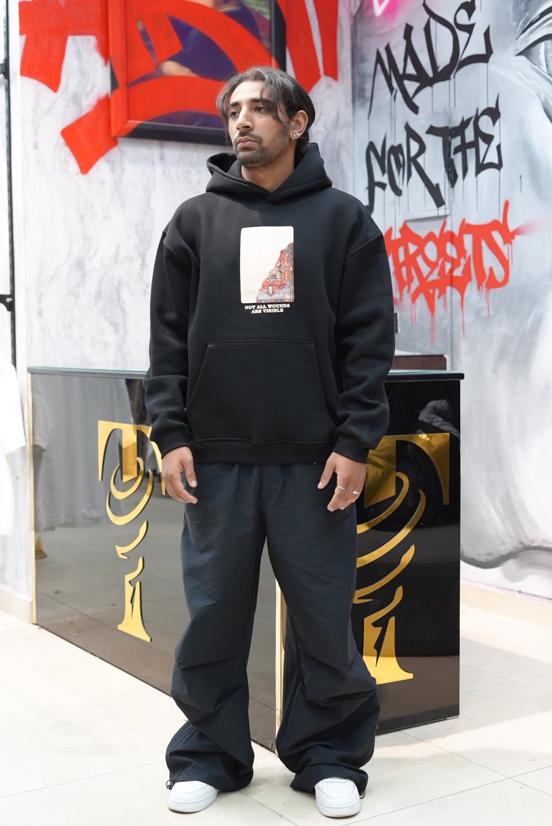 HOODIES SW BLACK 4959