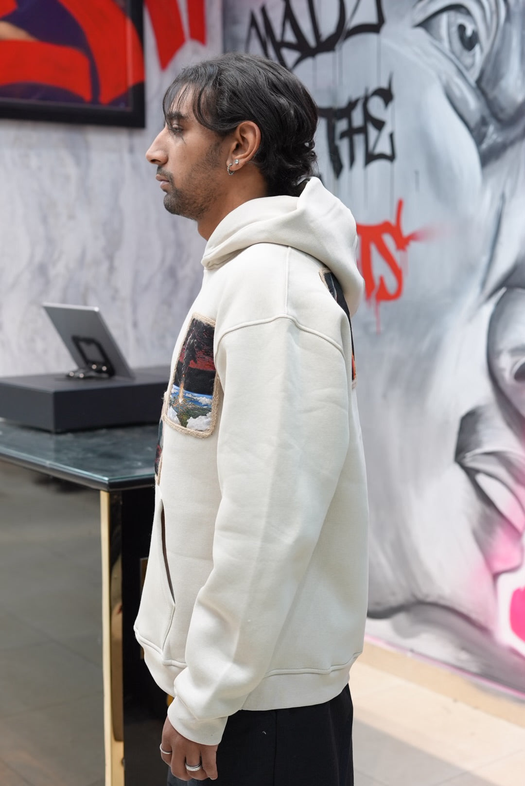 HOODIES SW BEIGE 4989