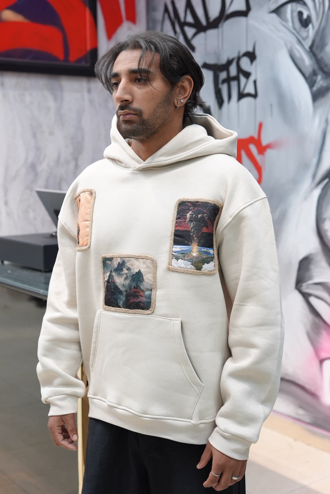 HOODIES SW BEIGE 4989