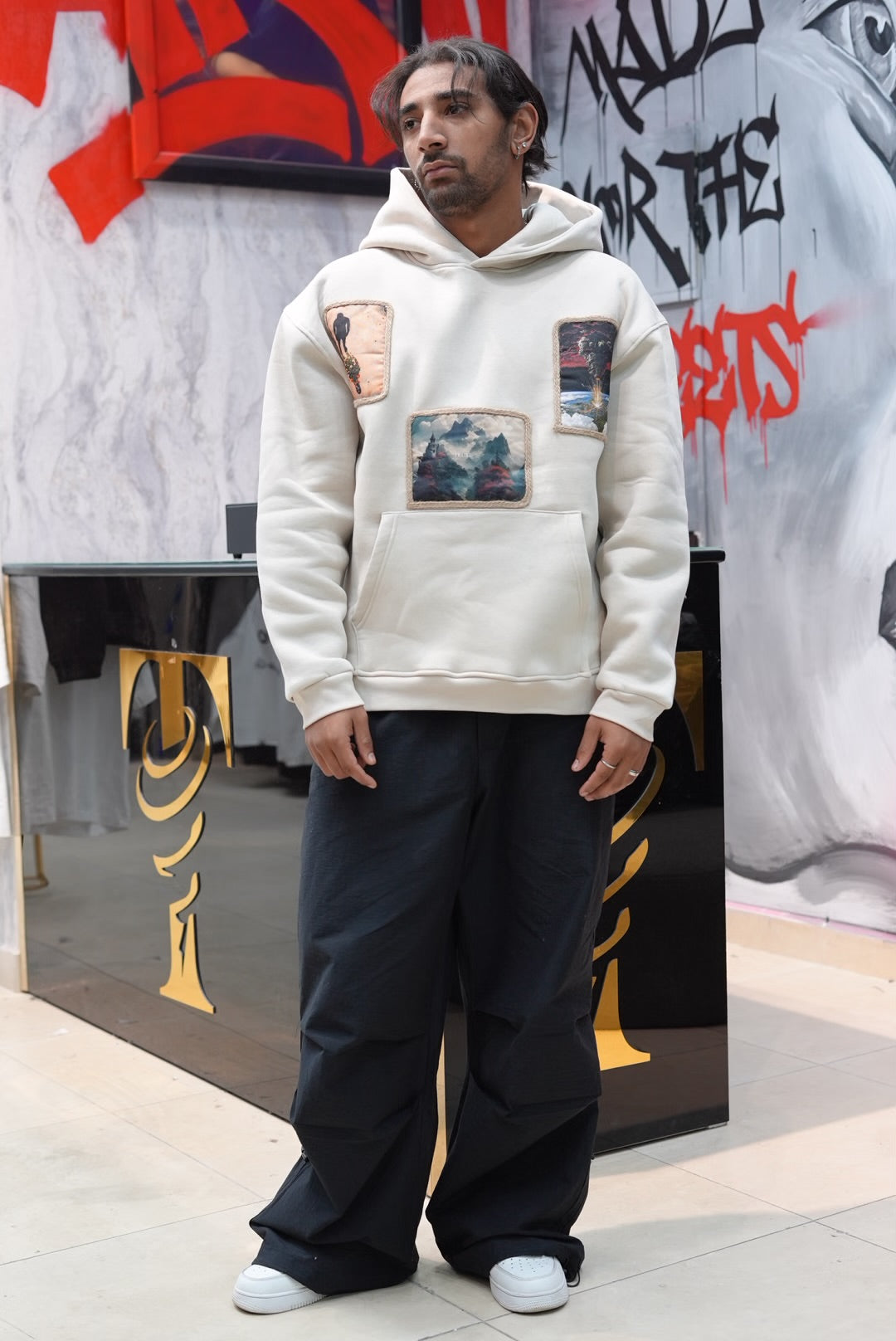 HOODIES SW BEIGE 4989