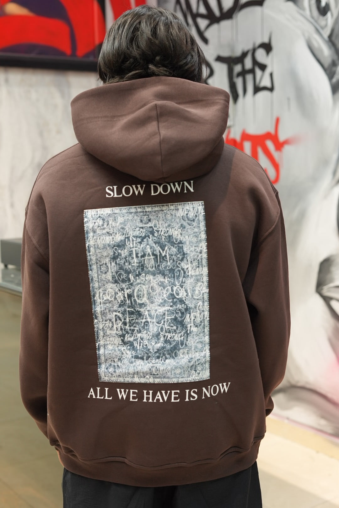 HOODIES SW I'M WHAT I'M BROWN 4967