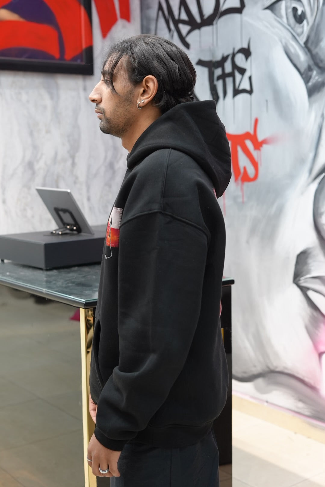 HOODIES SW BLACK 4976