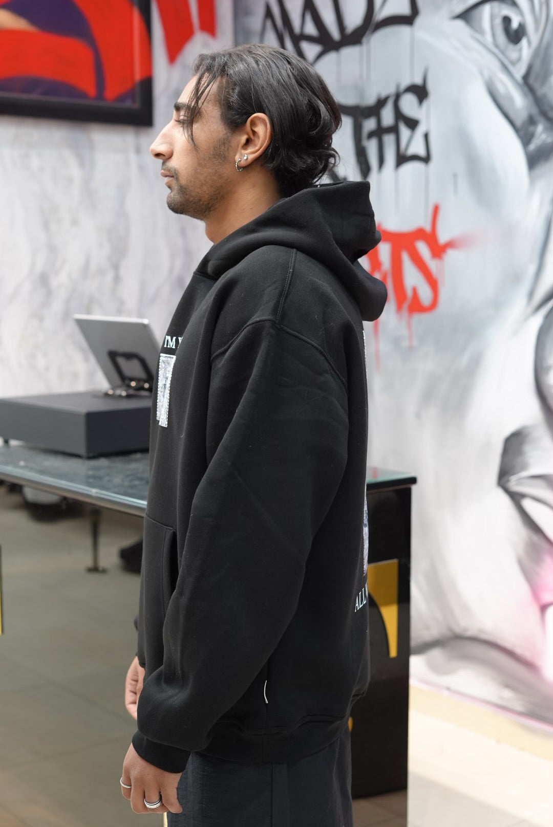 HOODIES SW I'M WHAT I'M BLACK 4967