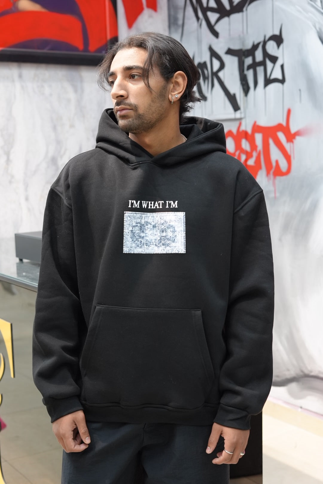 HOODIES SW I'M WHAT I'M BLACK 4967