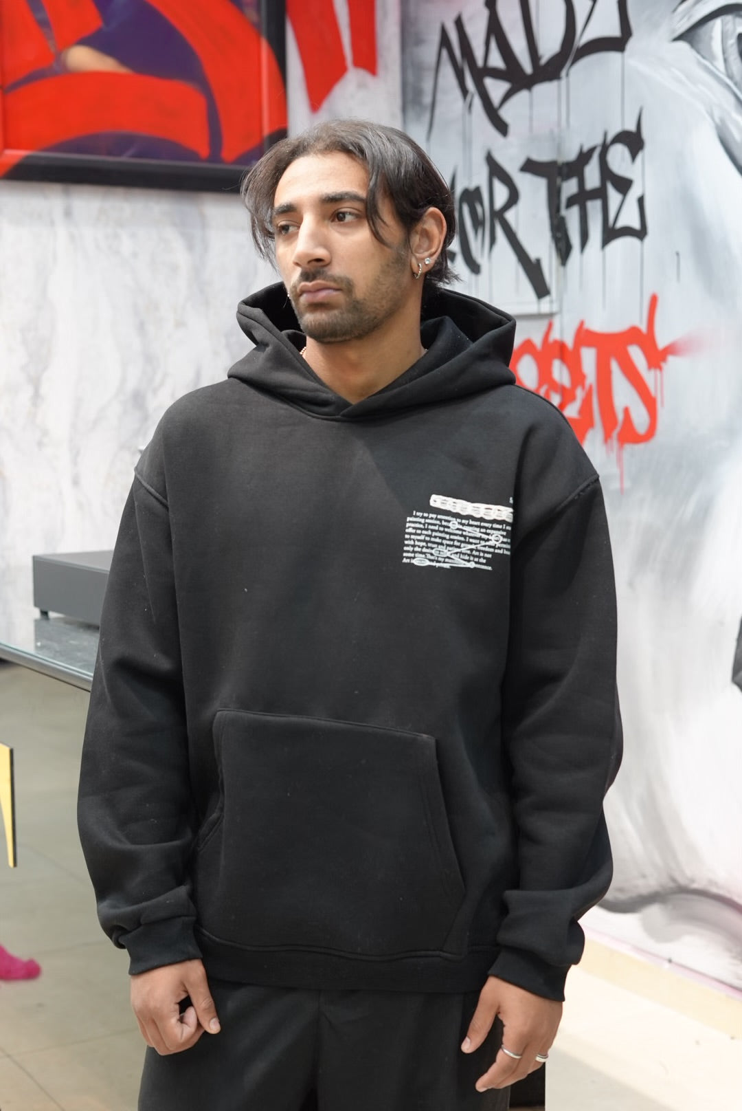 HOODIES SW BLACK 4995