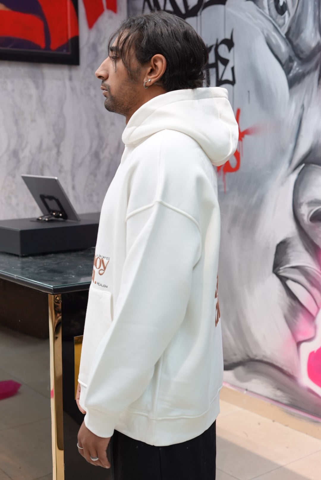 HOODIES BUOY WHITE swe25008