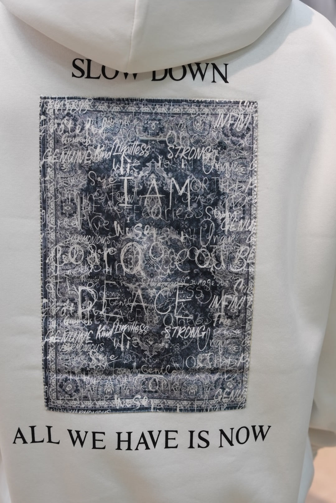 HOODIES SW I'M WHAT I'M WHITE 4967