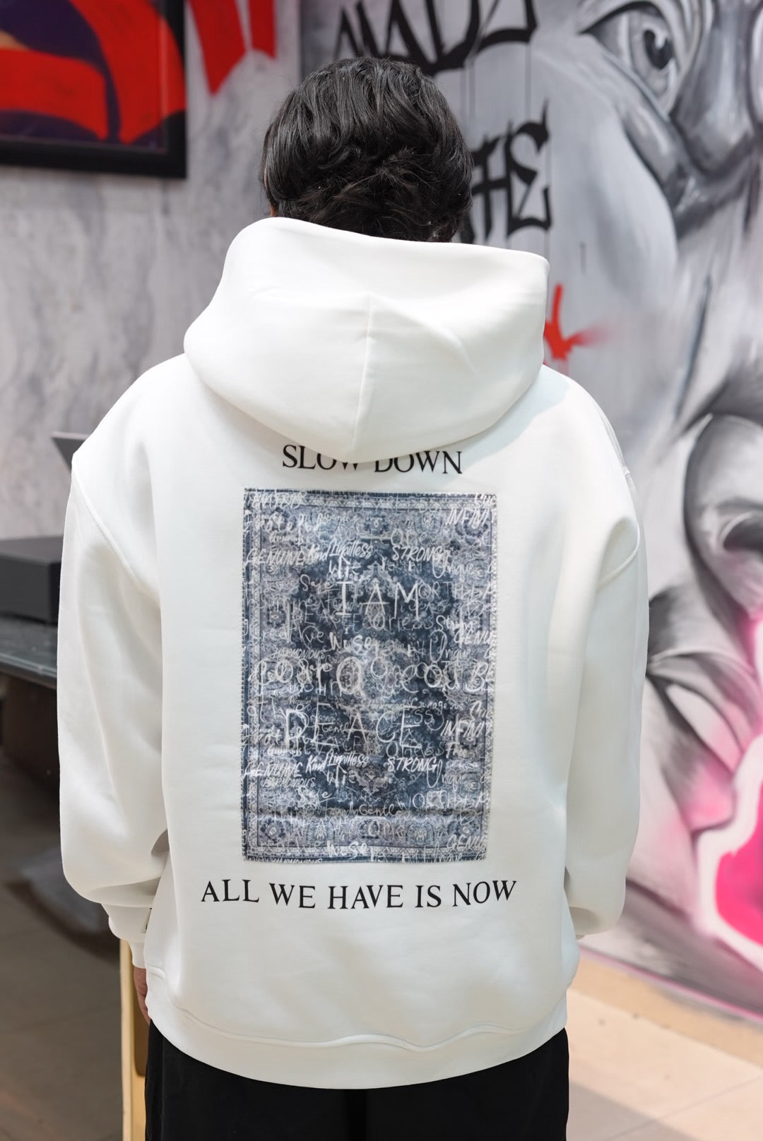 HOODIES SW I'M WHAT I'M WHITE 4967