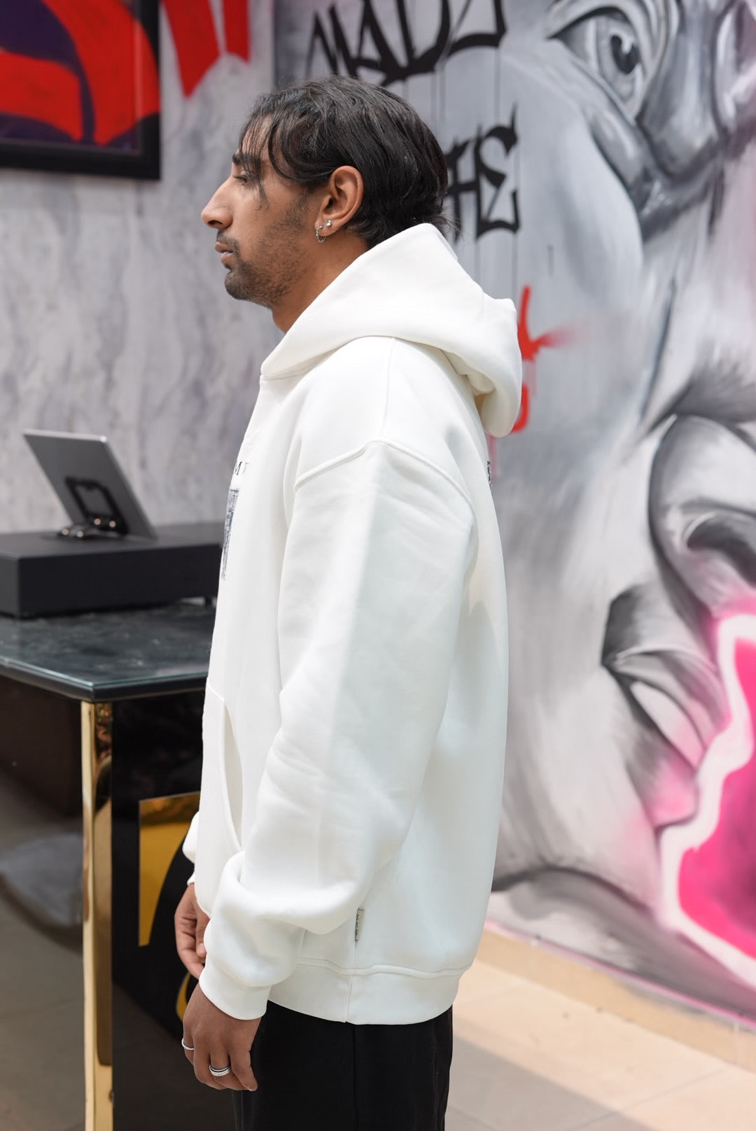 HOODIES SW I'M WHAT I'M WHITE 4967