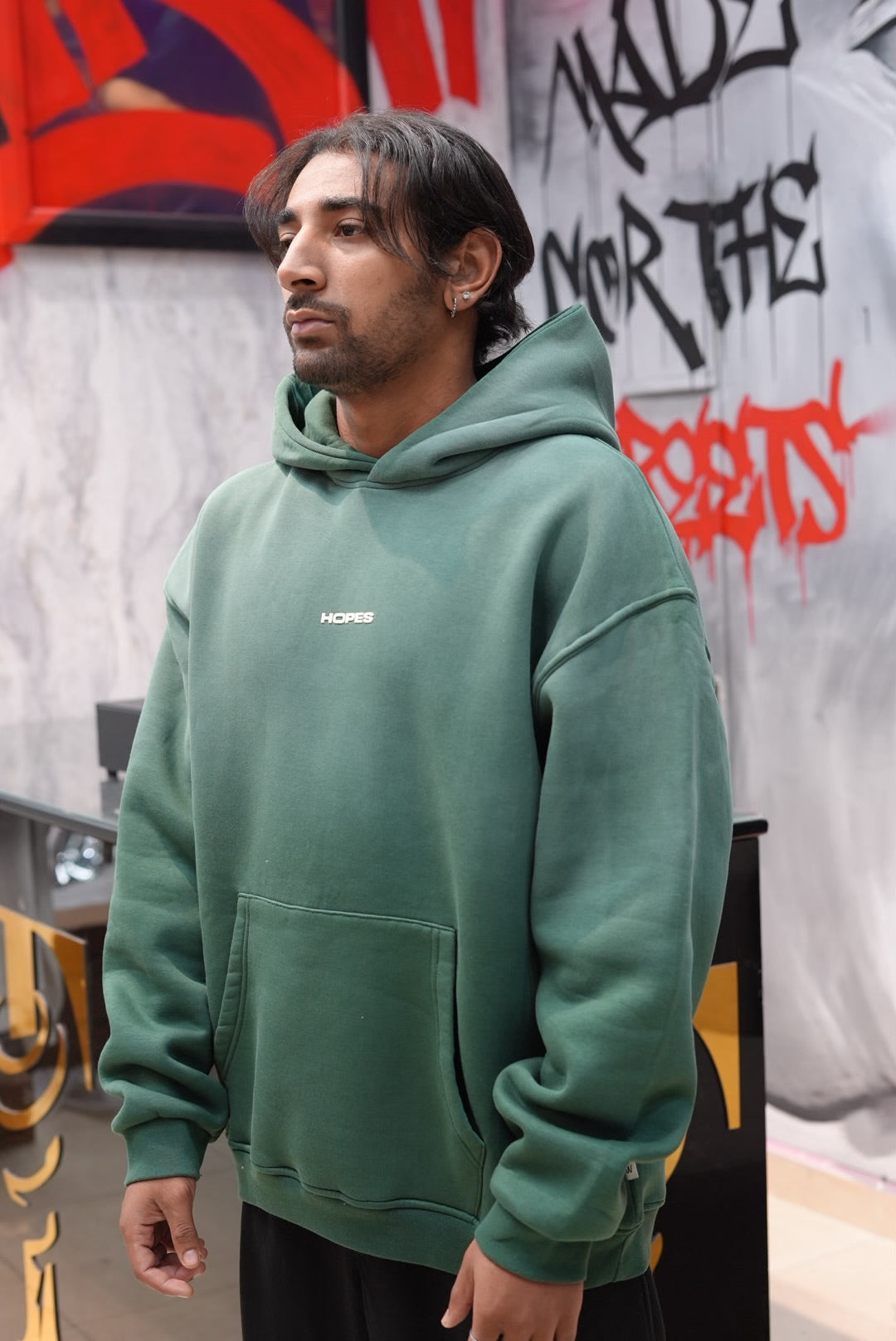 HOODIES SW HOPES VERT 4661