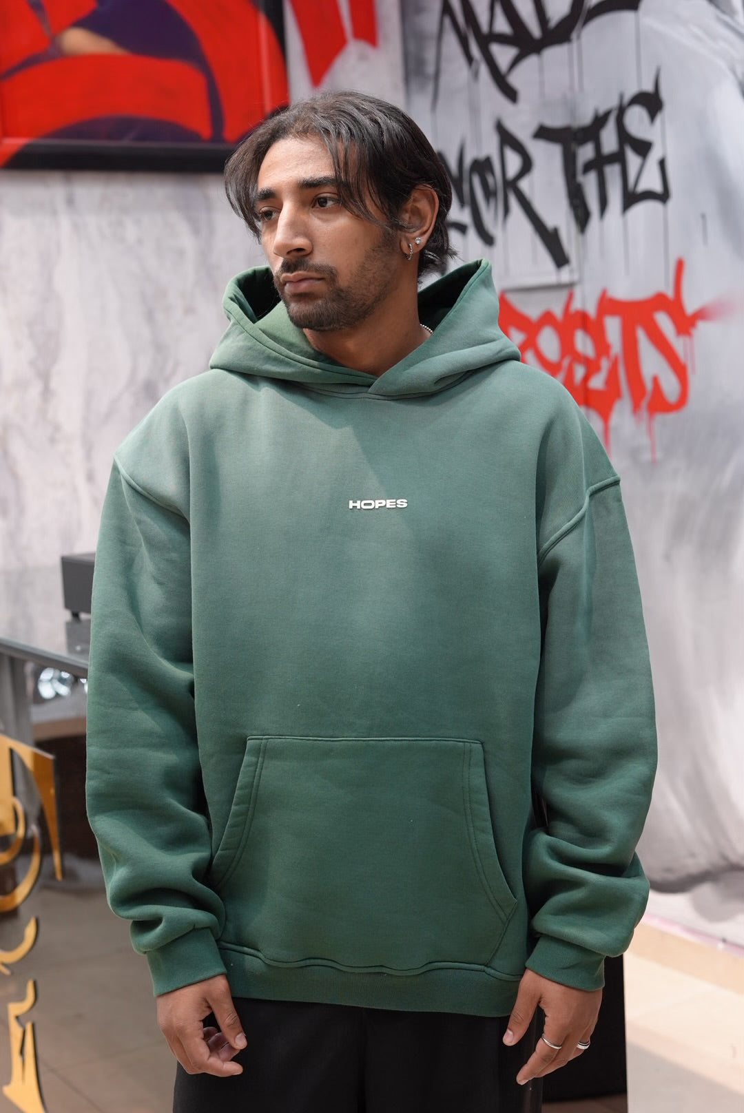 HOODIES SW HOPES VERT 4661