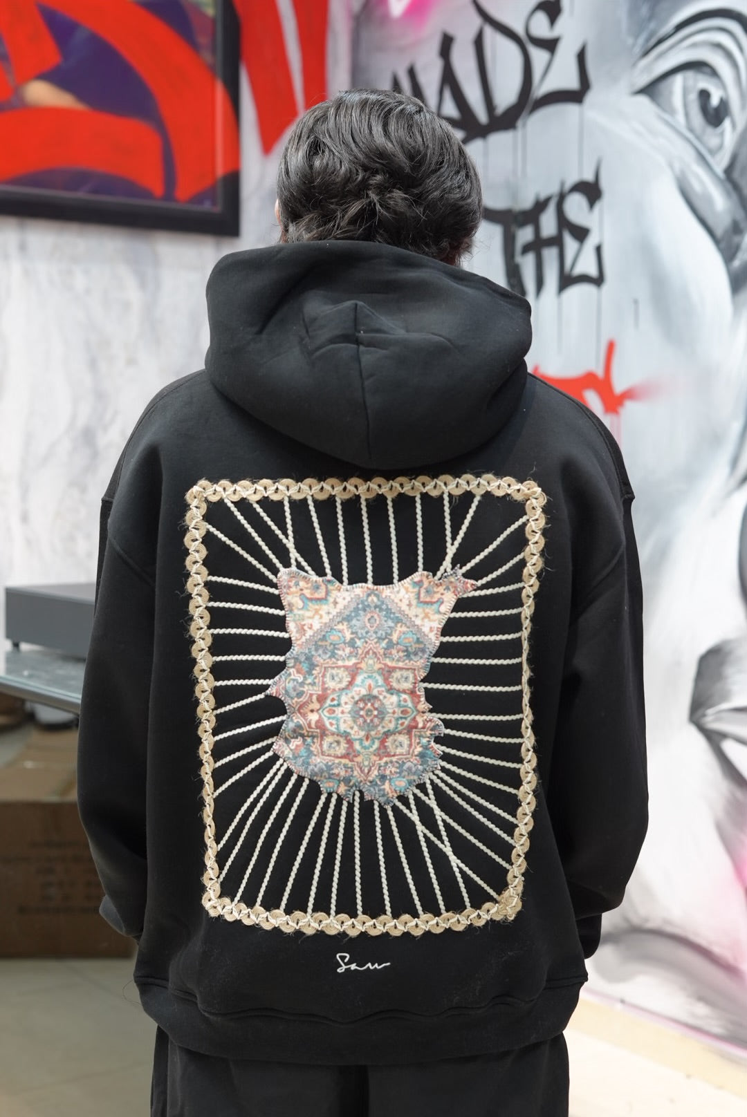 HOODIES SW BLACK 4994