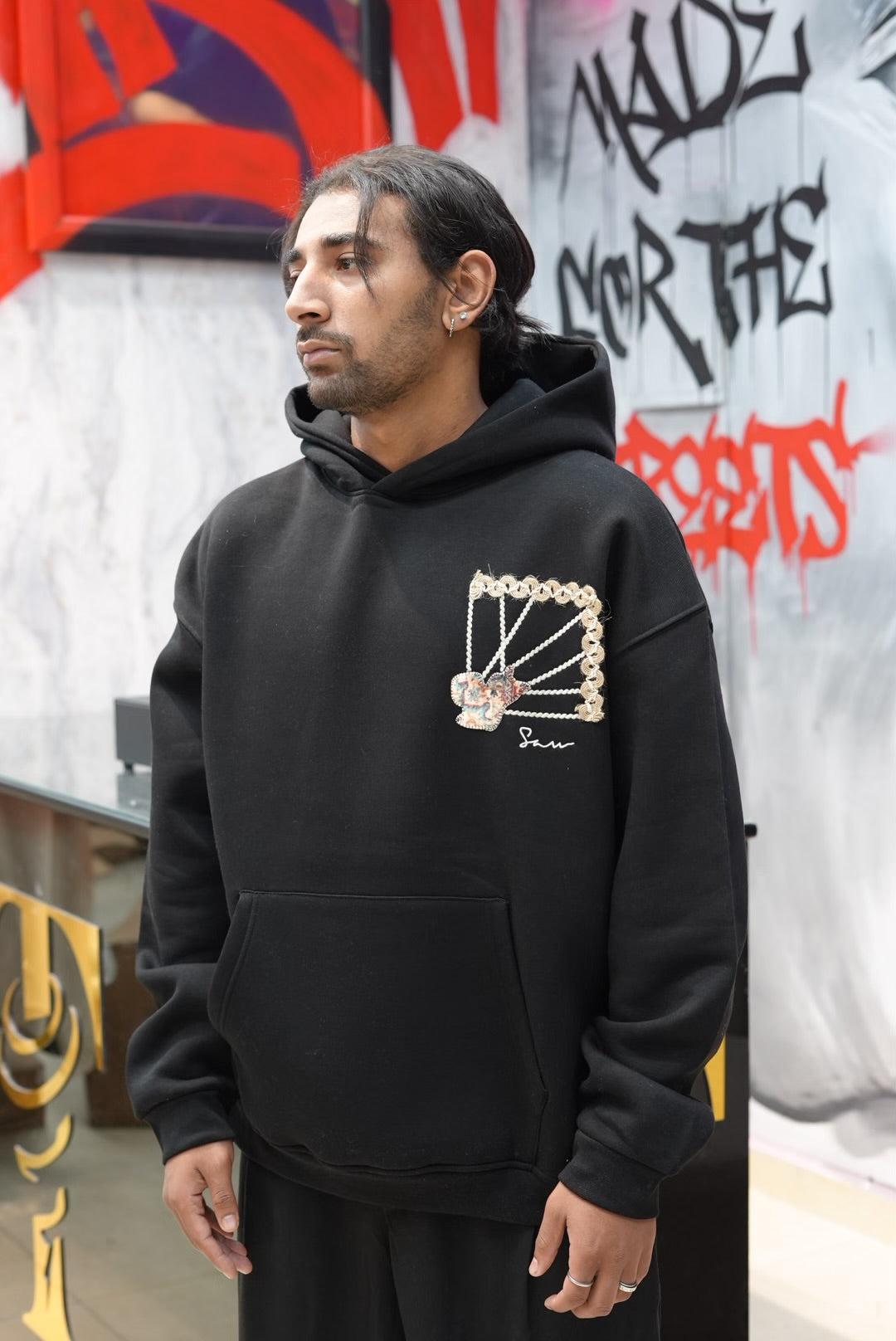 HOODIES SW BLACK 4994