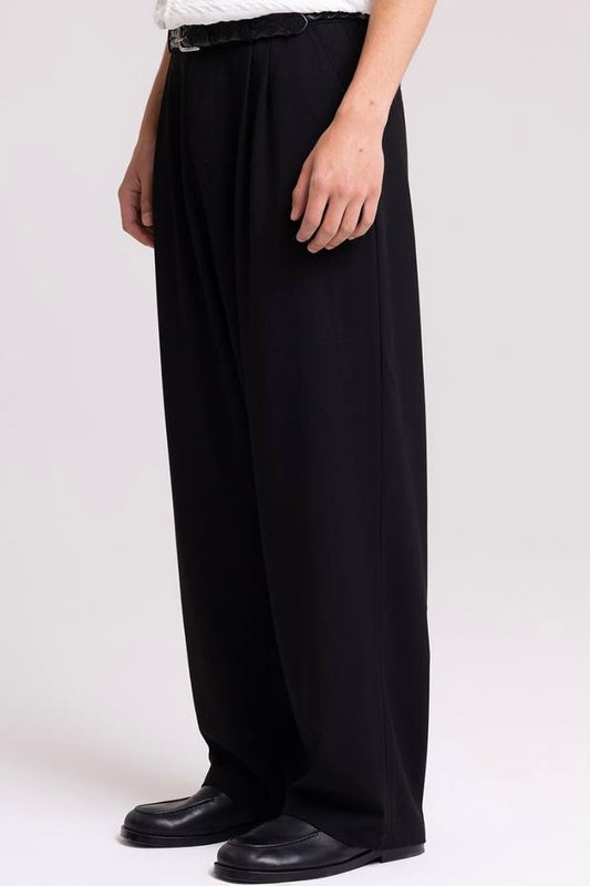 PANTALON CLASSE OVERSIZE BLACK 40-09
