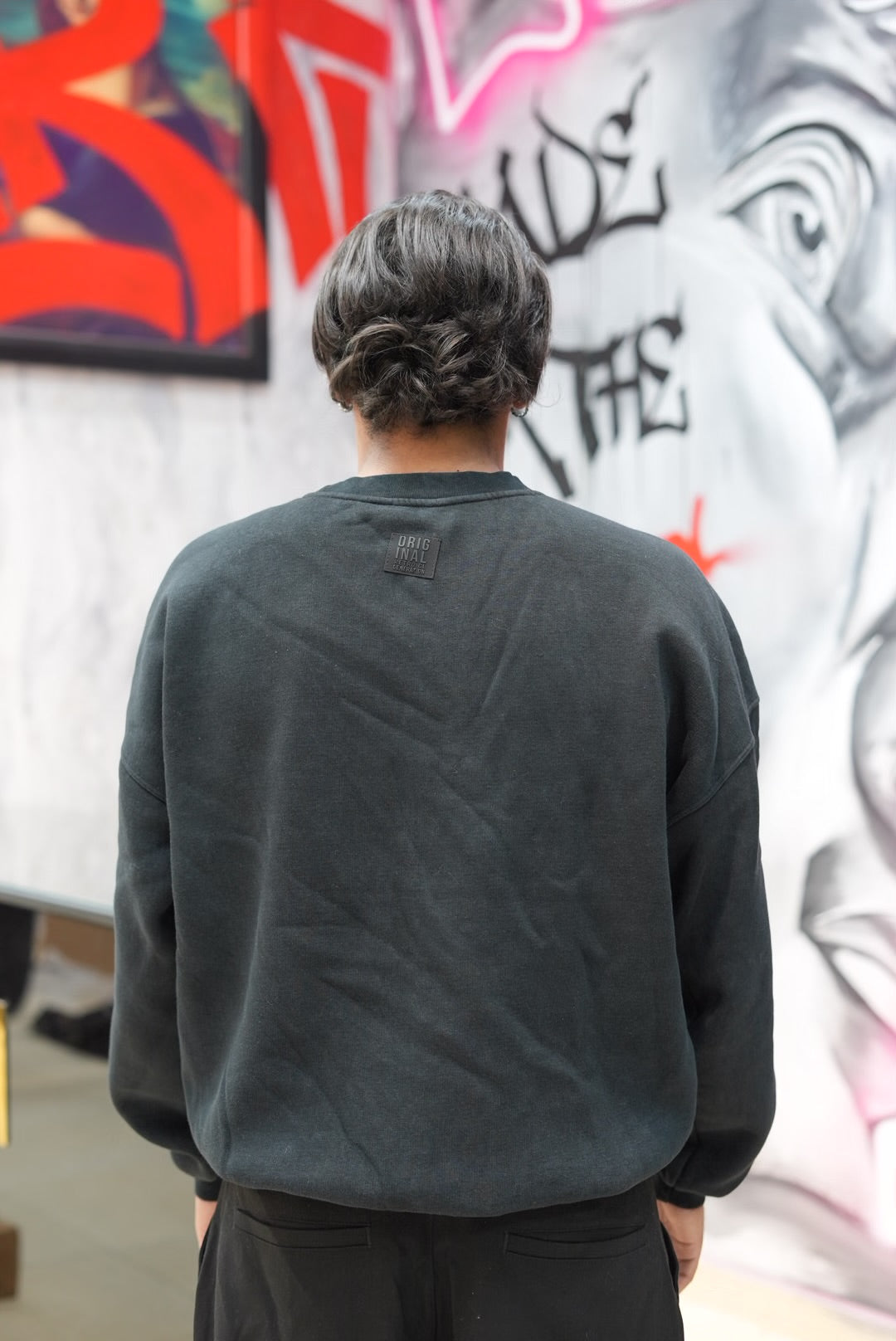 SWEATSHIRT THE ONLY BLACK 2720