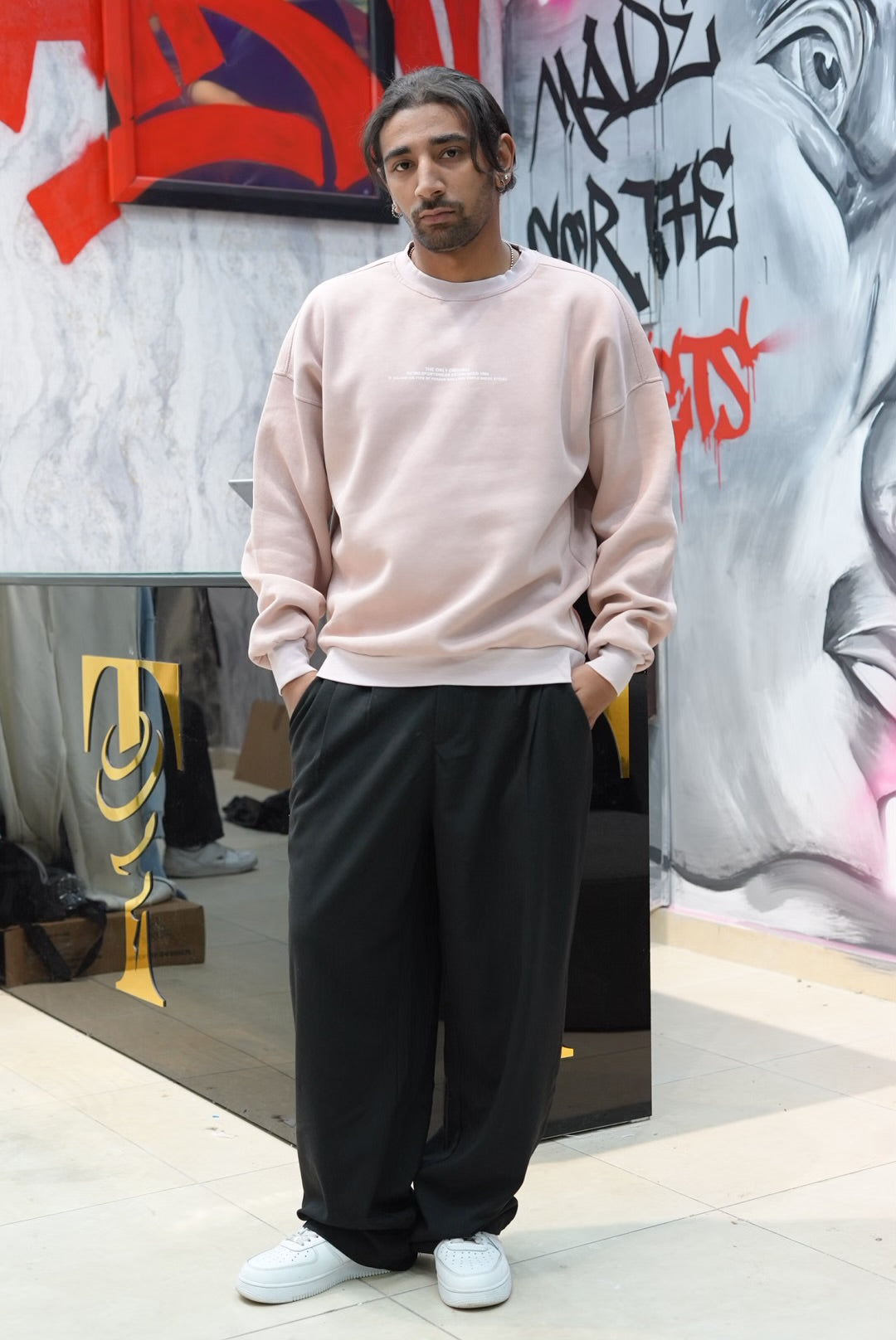 SWEATSHIRT THE ONLY PINK 2720