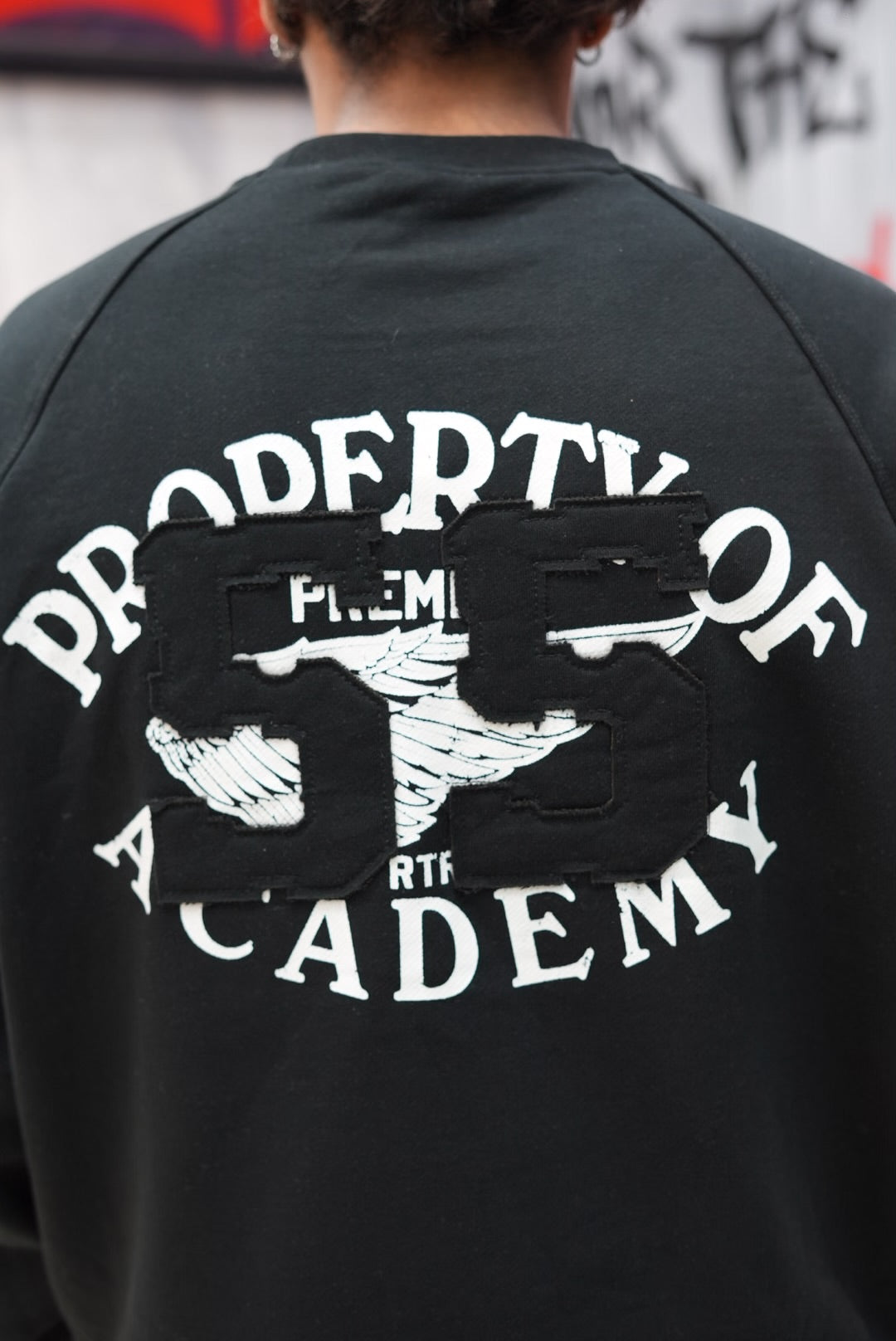 SWEATSHIRT PRODERTY OF BLACK 2716