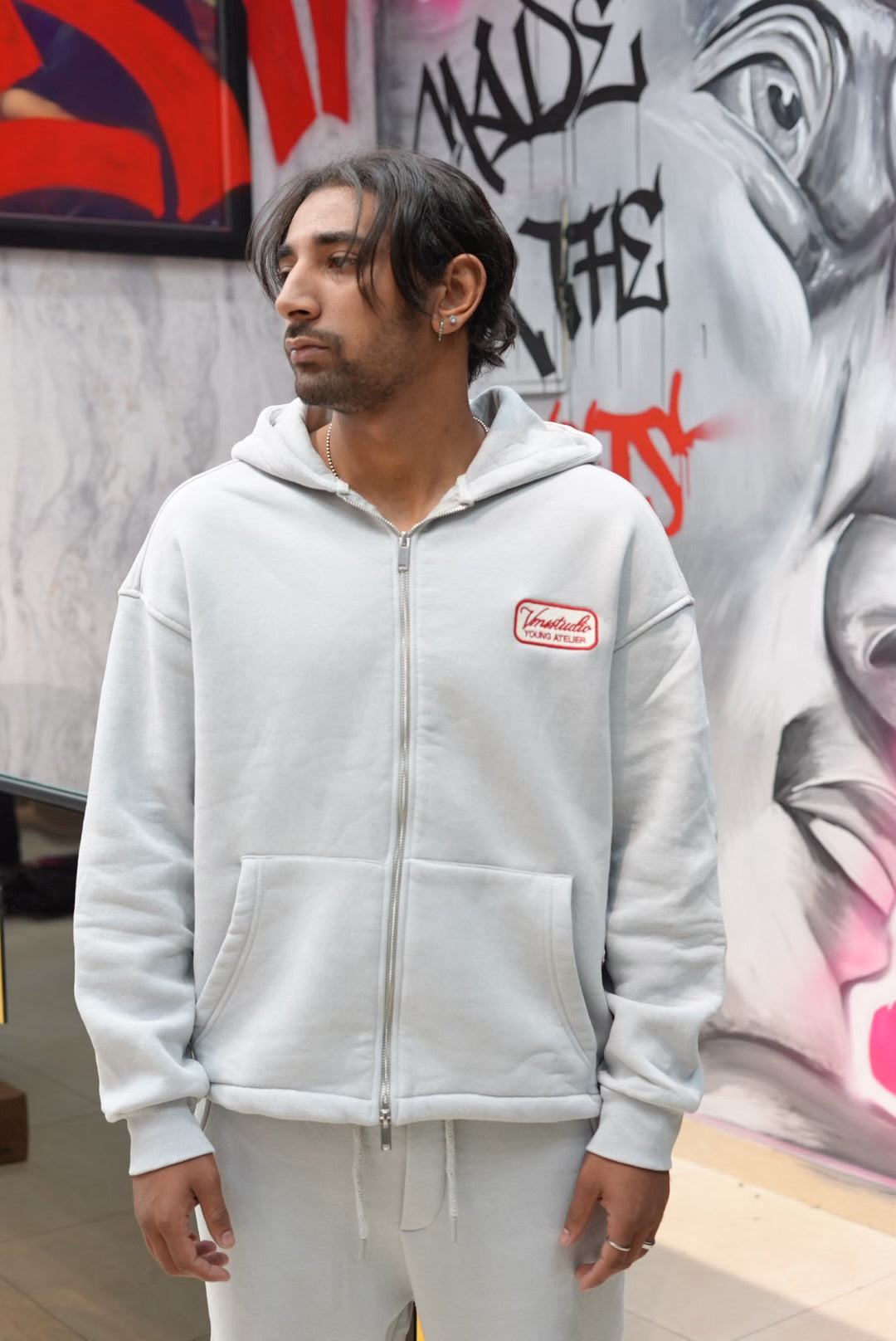 ENSEMBLE ZIP GREY v70-109