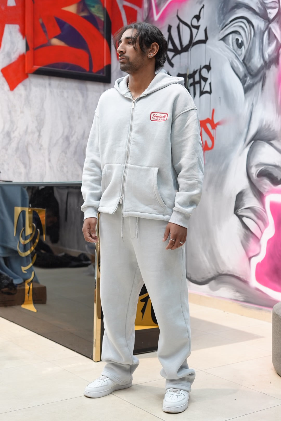 ENSEMBLE ZIP GREY v70-109