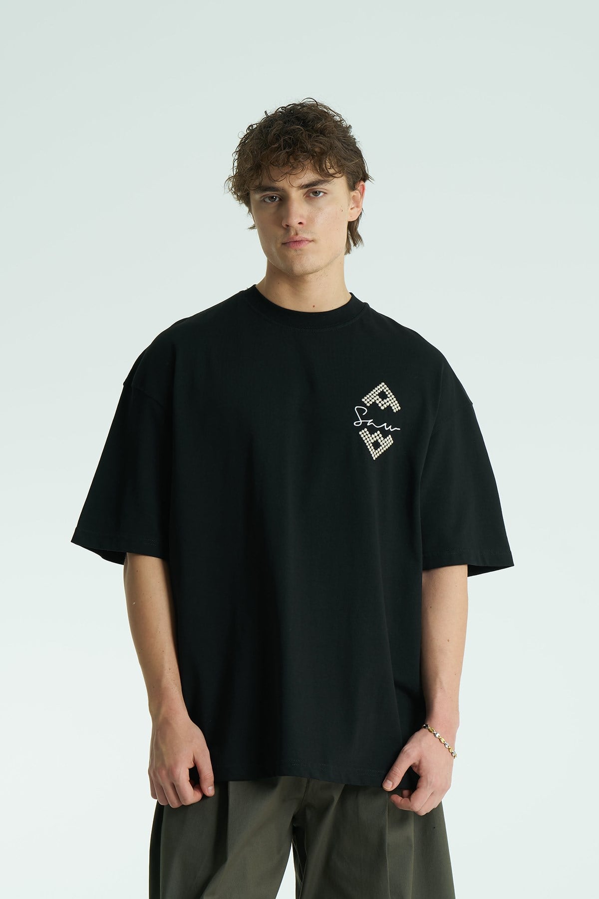 T-SHIRT SW SEVENTY BLACK 5099