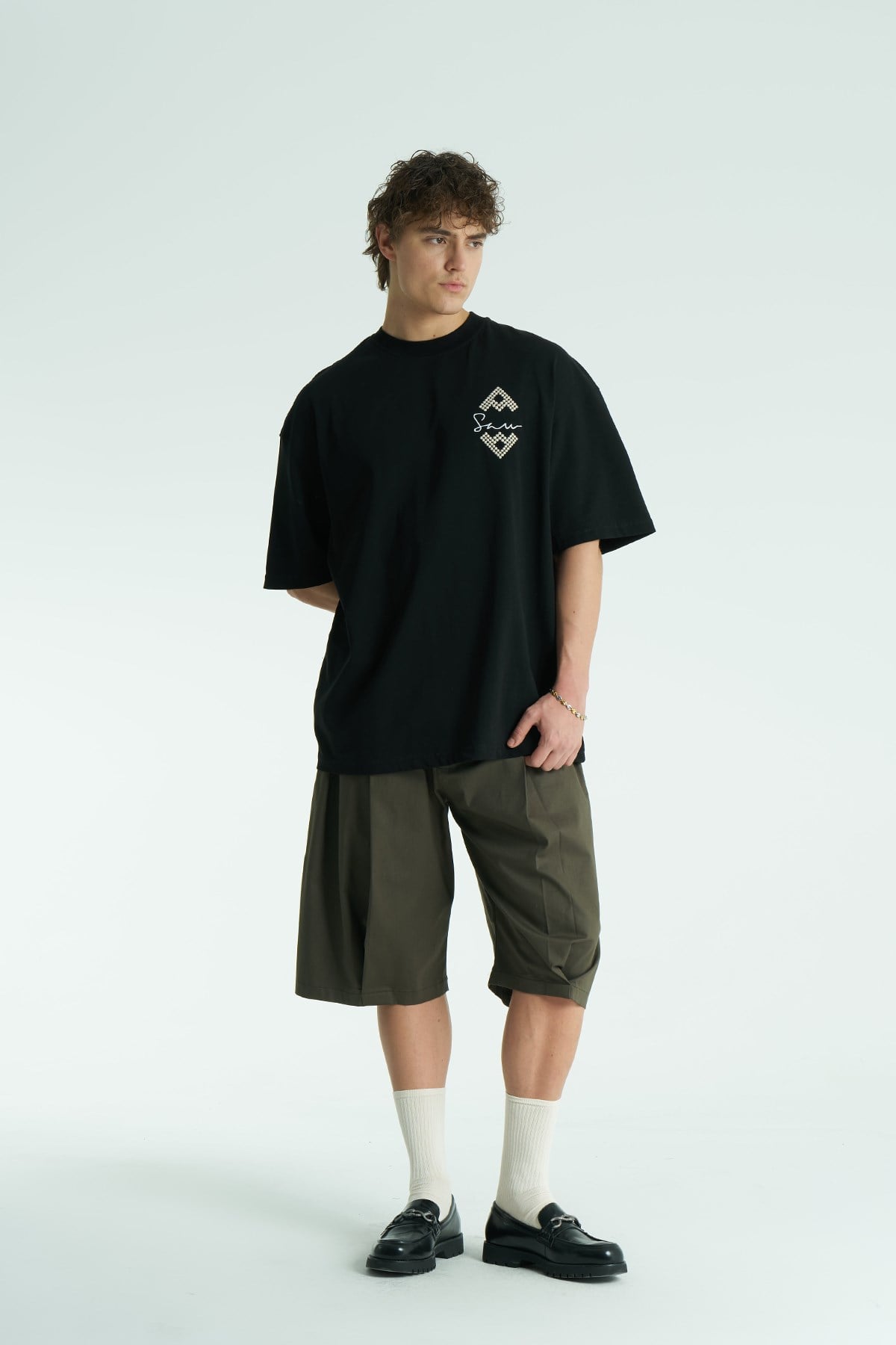 T-SHIRT SW SEVENTY BLACK 5099
