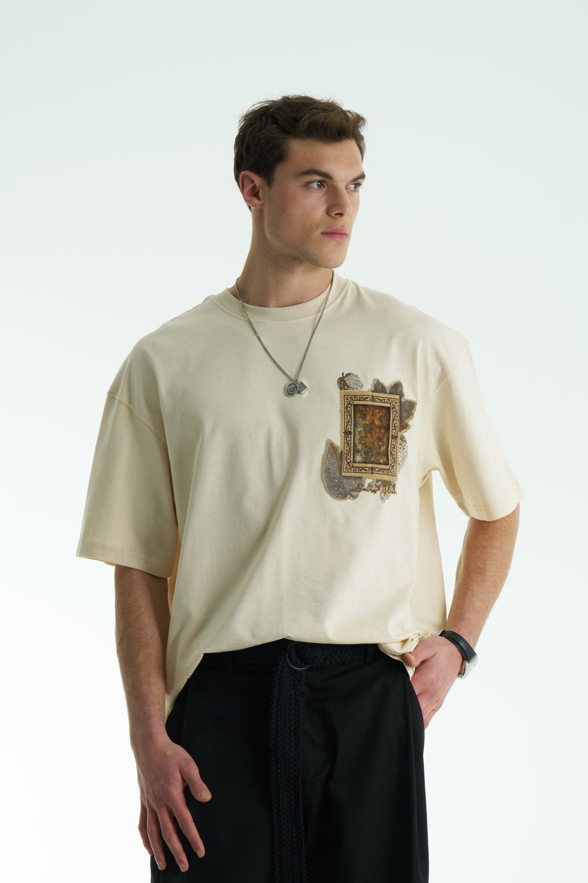 T-SHIRT SW BEIGE 5087