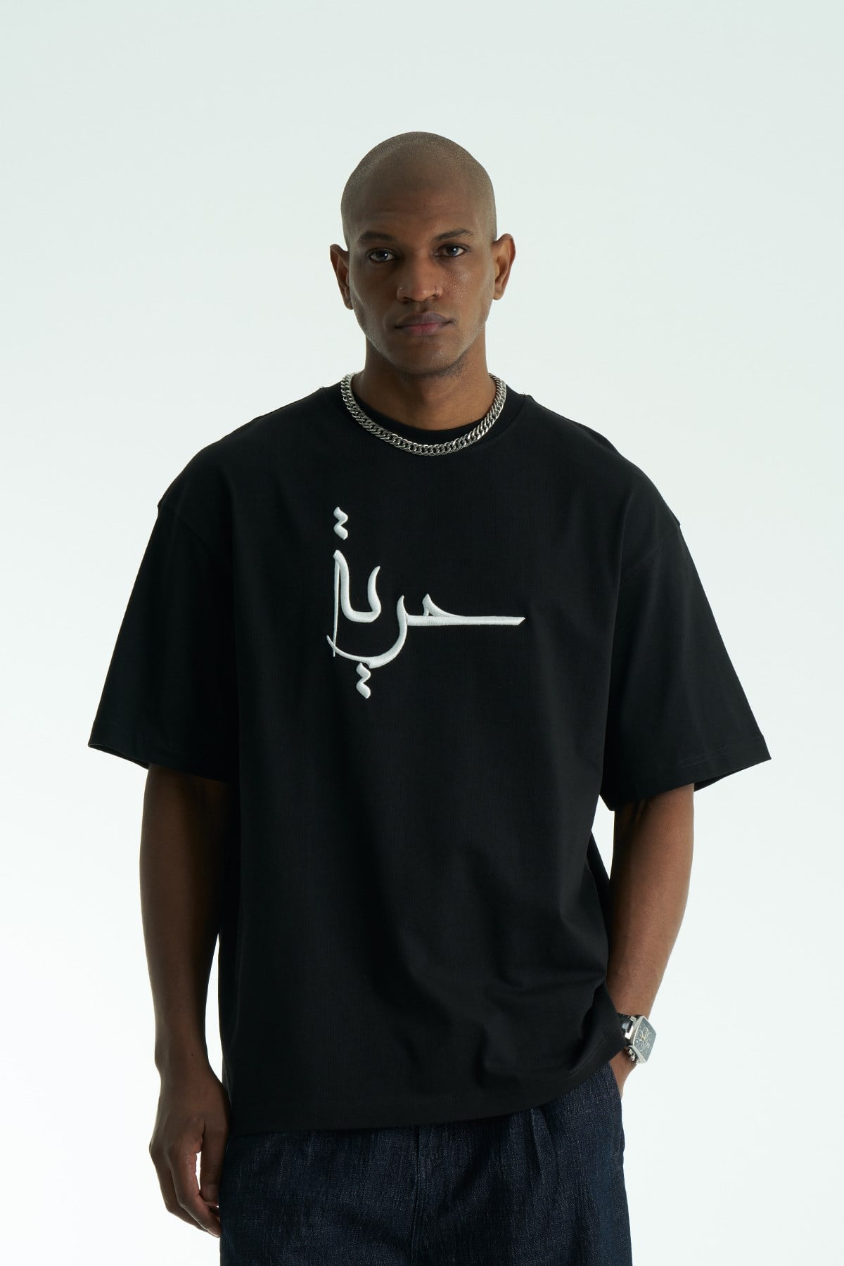 T-SHIRT SW BLACK حرية 5052
