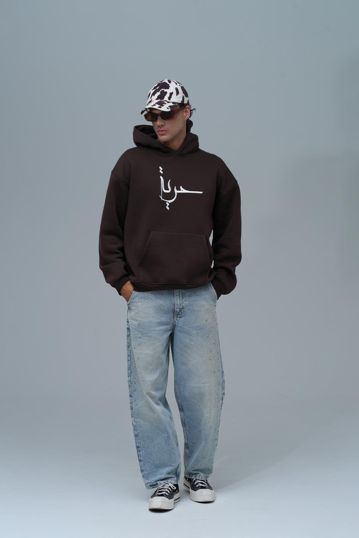 HOODIES SW BROWN 5231