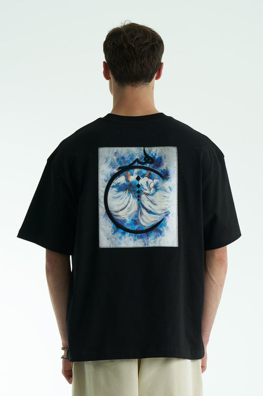 T-SHIRT SW BLACK هيتج 5070